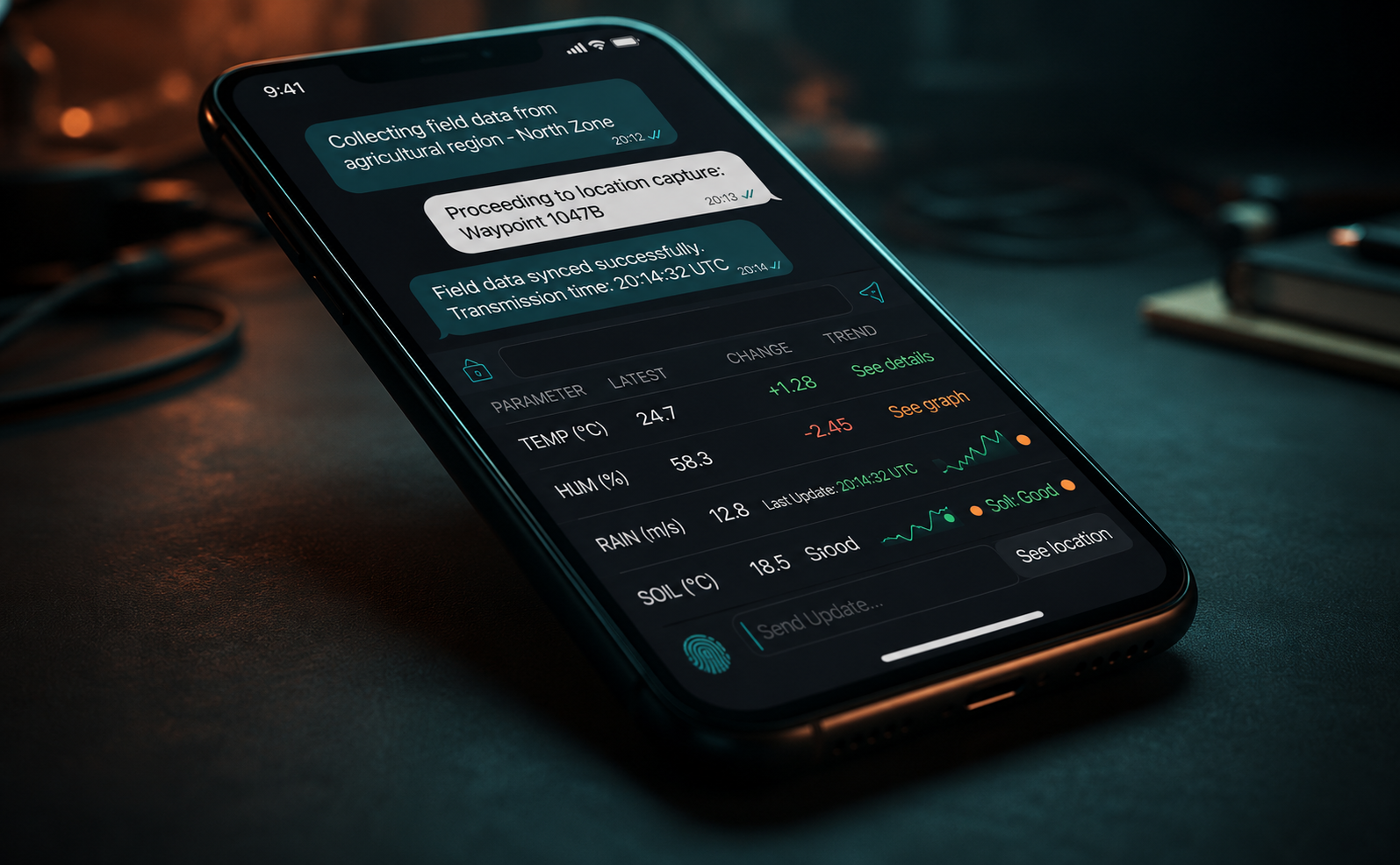 The WhatsApp Ledger